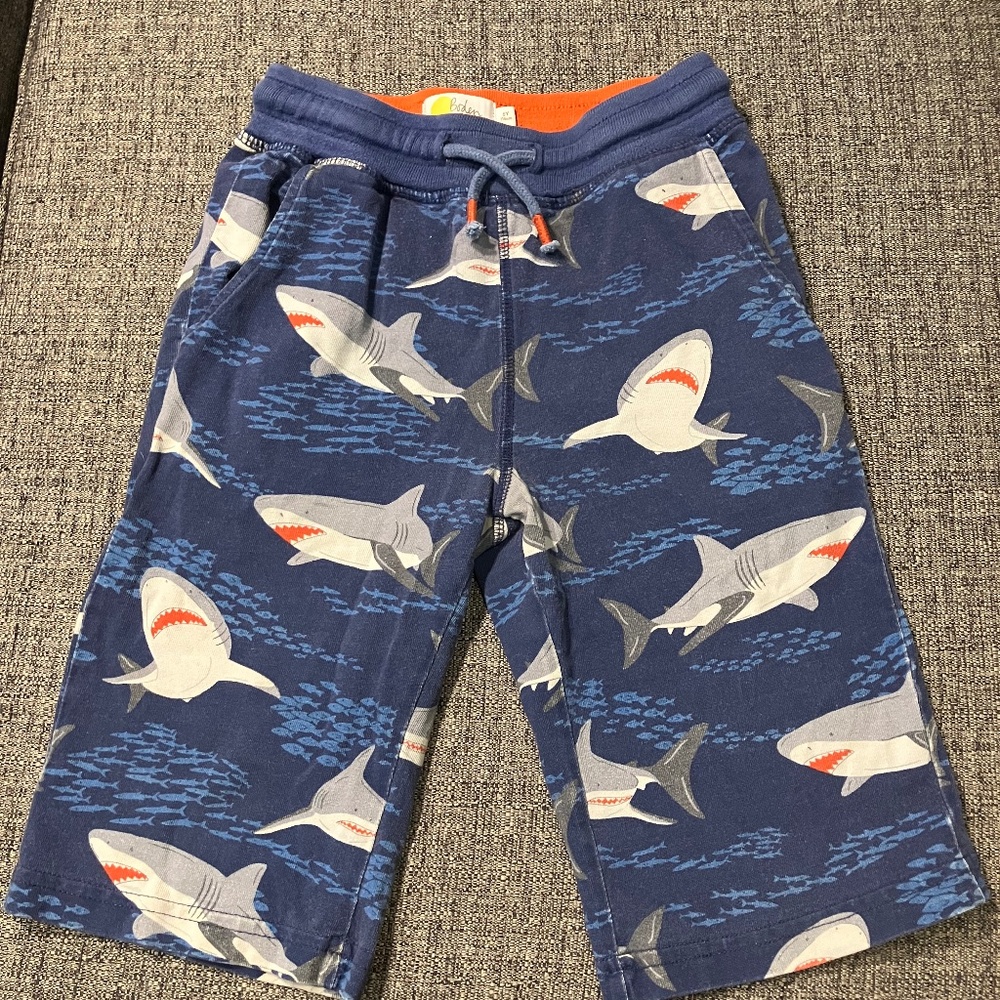 Biden shark print shorts